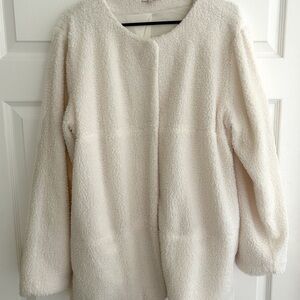 Ivory Sherpa Jacket